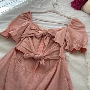 Nasty Gal Puff Sleeve Romper